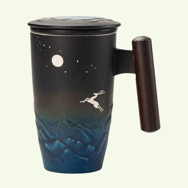 Handmade coffee cup tumbler mugs gift set - acacuss