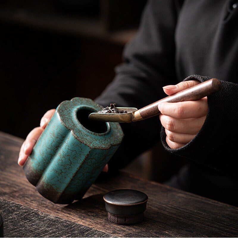 Small Tea Tin 290 ml With Lid Moisture-proof