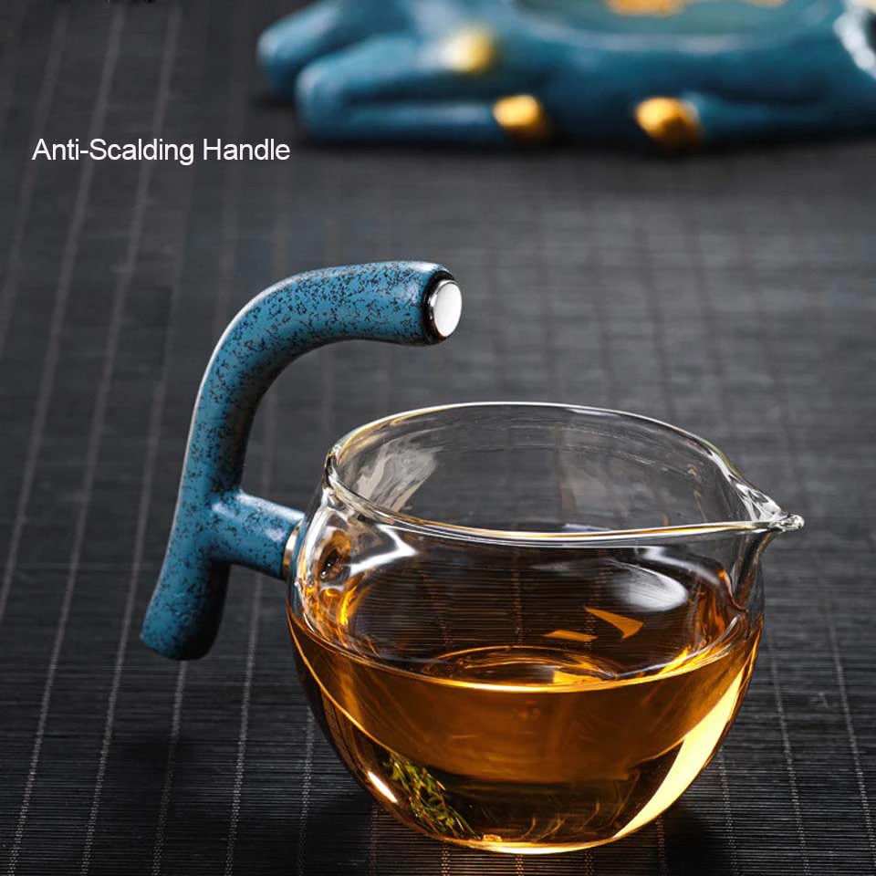 Acacuss Loose Leaf Tea Infuser för ört te bästa teälskare gåva | Hjort te infusör organisk te presentlåda med te sil