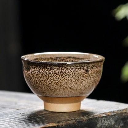 Cinese 6 pezzi/set di tè in ceramica tazza di glassa scoppata ghiacciata tazza di tè kung fu set di bocchette da tè da tè da tè da tè per bevande da tè