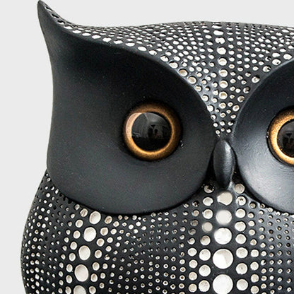 Patung Owl Keramik Sederhana dan Lucu Modern