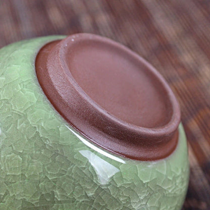 Vintage Ceramic Teapots Tea Cup Gaiwan - Ceramic Gaiwan Set Kuai Ke Tea Set