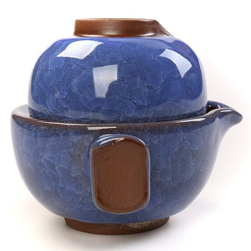 Vintage keramische theepots Tea Cup Gaiwan - Ceramic Gaiwan Set Kuai KeAset
