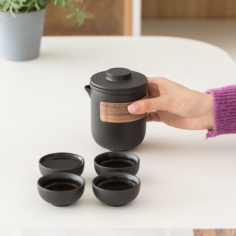 Japanese Travel Ceramic Tea Cup
