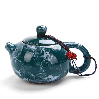 Seramik Taşınabilir Seyahat Çay Seti