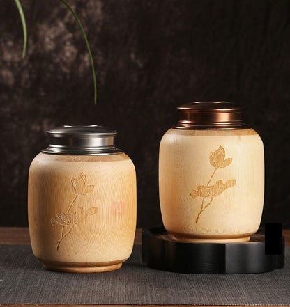 Bambu Kitchen Vintage Storage Cookie & Sugar Jar