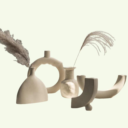 Ensemble de vases en céramique