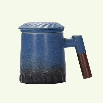 Ceramiczny kubek do separacji wodnej kubek filtra wody z pokrywką