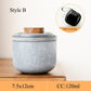 TEA SET | Gaiwan| Ideal Travel Gift | Modern Tea Jars | Tea Ceremony  Car Travel Kungfu Tea Set With 1 Pot And 1 Cup - acacuss