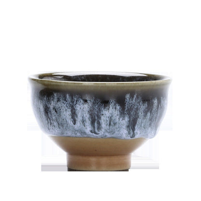 Chinese 6 pcs/set Ceramic Tea Cup Ice Cracked Glaze Cup Kung Fu tea set Small Porcelain Tea Bowl Teacup Tea Accessories Drinkware