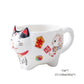 Ceramic cup lucky cat milk coffee cup gift cup creative pot  I Coffee Mug Milk Tea Cups Drinkware I Unique Design Home office Gift - acacuss