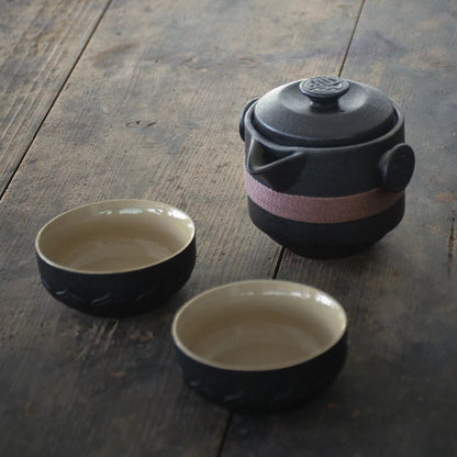 Set Tea Perjalanan Lengkap Kung Fu