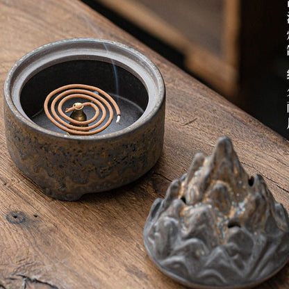Incense coil holder Zen