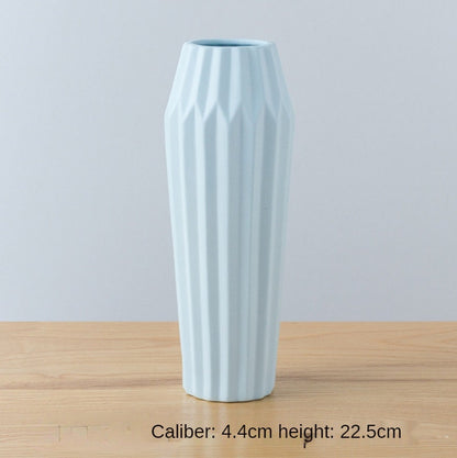 Unik håndlaget nordisk fargerik vase for bokhyllebolig eller husoppvarming ny hjemmegave