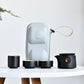 ACACUSS Porcelain Portable Tea Set Ceramic Travel Teapots Chinese Kung Fu Tea Cup And Saucer Set Teapot Kettle - ACACUSS