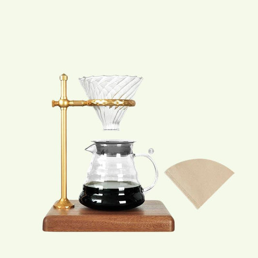 Pour Over Coffee Dripper, la meilleure cafetière pour les cadeaux de café Essayez une cafetière unique pour la meilleure table basse