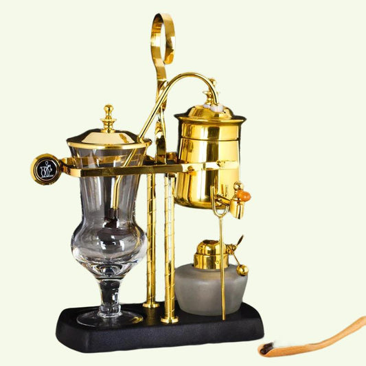 Vintage kahve makinesi kahve bar dekor Kraliyet Belçika Kahve Makinesi Sifon Distilasyon Kahve Pot Kahve Takım Damla Tipi