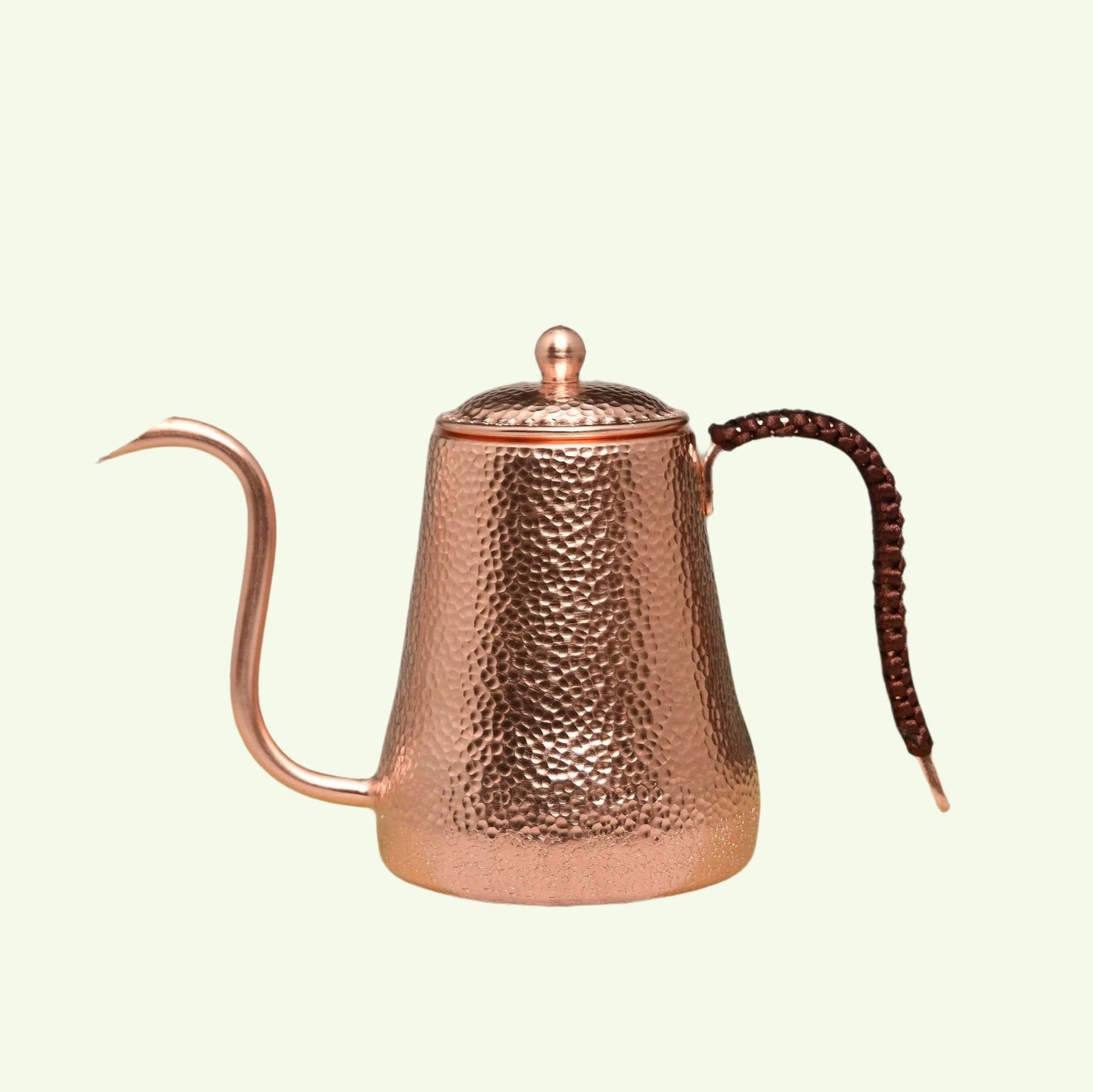 Käsintehty vintage ainutlaatuinen kupari teekannu Pure Copper Tea Ketteapot Solid Copper Tea Potin Kettle Stovetop Teadot, 0,5 Quarts