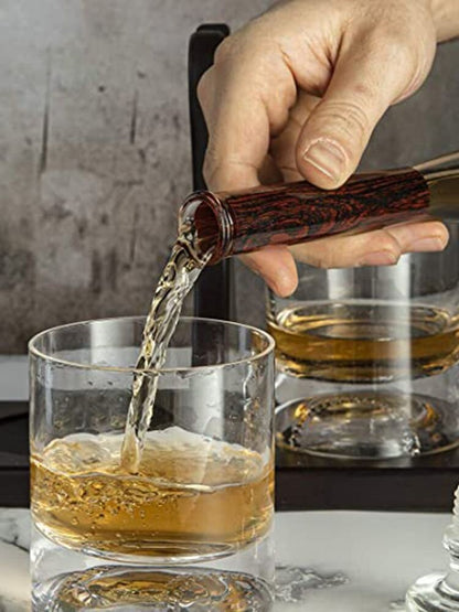 Baseball Whiskey Scotch Decanter Set Best for whiskey gift Vintage Blower Wine Pot Diamond Wine Stopper Glass Decanter Bottle