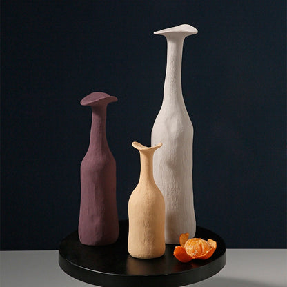 Dekor için İskandinav Renkli Vazo