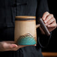 ceramic coffee mug tea infuser mug coffee lover gift , Ceramic Tea With Lid big tea cup with lid and infuser - Japanese Ceramic Tea Cup - ACACUSS