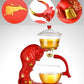 ACACUSS Loose leaf tea infuser for Herbal TEA Best tea Lover Gift | Bullish tea infuser Organic Tea Gift Box with tea strainer - ACACUSS