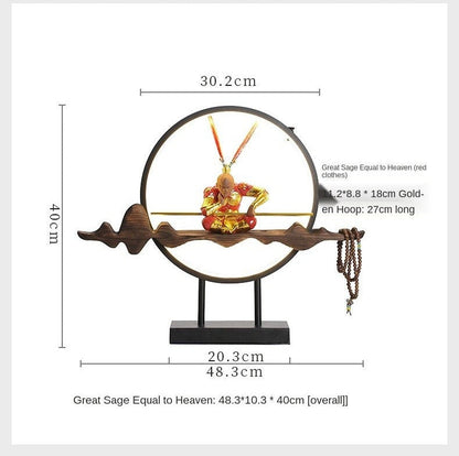 Držitel backflow pro kadidlové tyčinky - čínský zen opice král