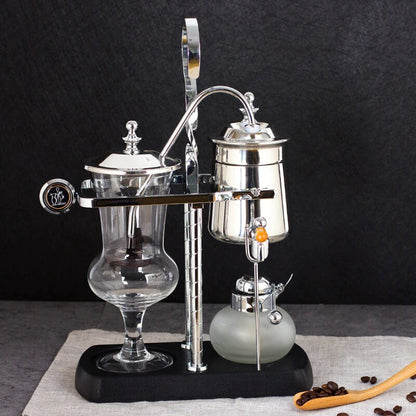 Vintage kávovar Coffee Bar Decor Royal Belgium Coffee Machine Siphonic Destilation Coffee Pot Make Coffee Cot Sup Trip typ