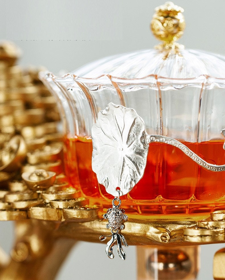 ACACUSS Tea set + Incense Holder Loose leaf tea infuser for Herbal TEA Best tea Lover Gift | Tree tea infuser Organic Tea Gift Box - ACACUSS