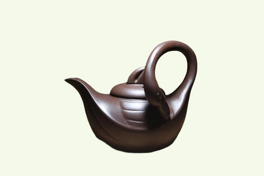 Handmade Yixing teapot Elegant Xishi Purple Clay Pot Raw Ore Green Clay All Handmade