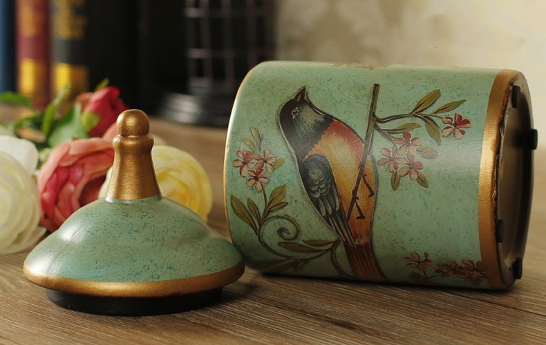 Vintage kitchen canisters