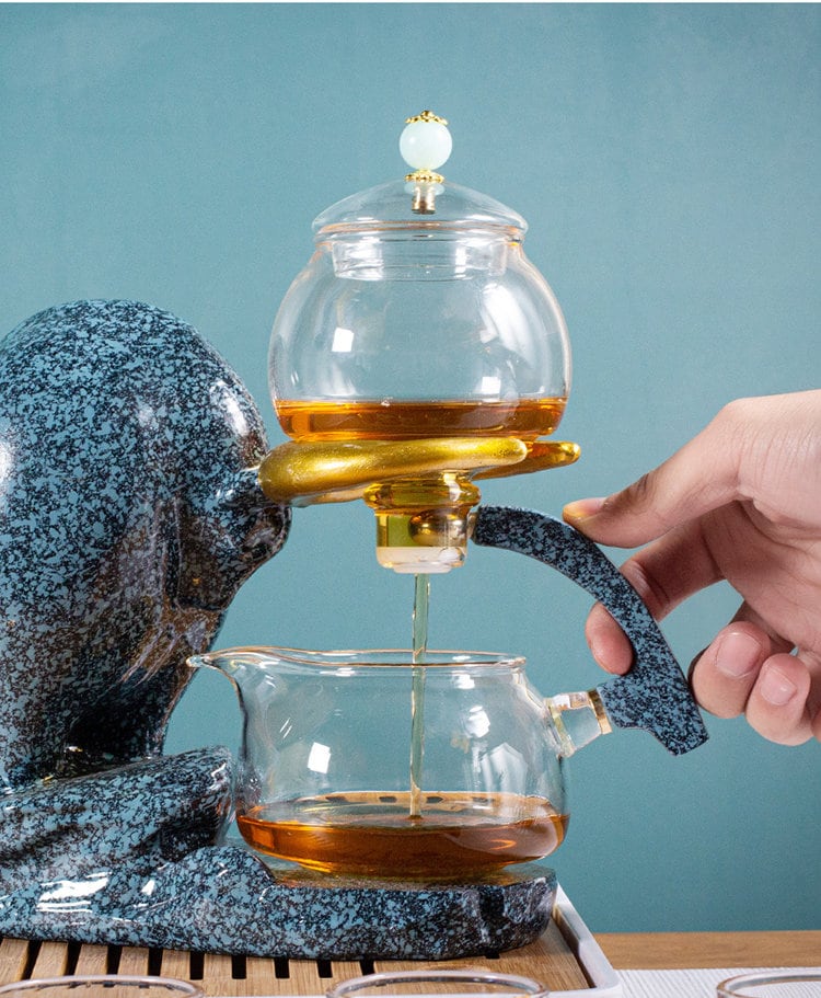 Ensemble infuseur à thé haussier Coffret cadeau thé biologique avec passoire à thé