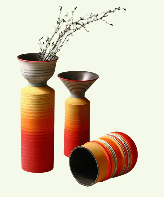 Handgefertigte Vasen