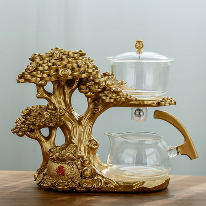 Magnet-Teeset + Räucherstäbchenhalter Loseblatt-Tee-Ei | Magnetisches Baum-Tee-Ei