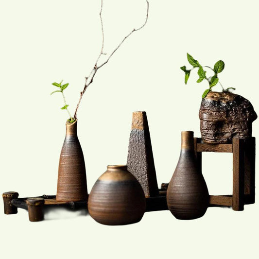 Vasos de cerâmica japonesa