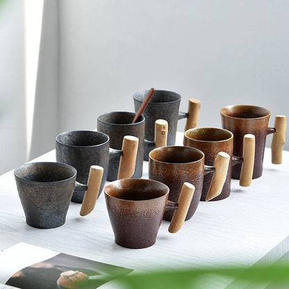 Handmade Ceramic Vintage Tea Mug