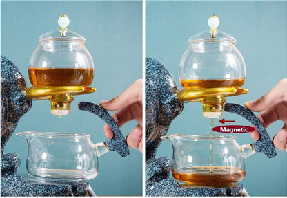 Bullish thee infuser set biologische thee -cadeau -doos met thee -zeef