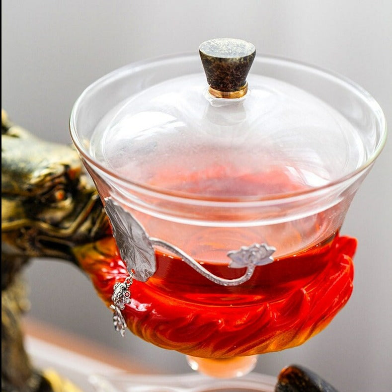 Oriental Dragon Creative Tea Set Infuser | Kinesisk vintage tesæt | Tureen Tea Cups