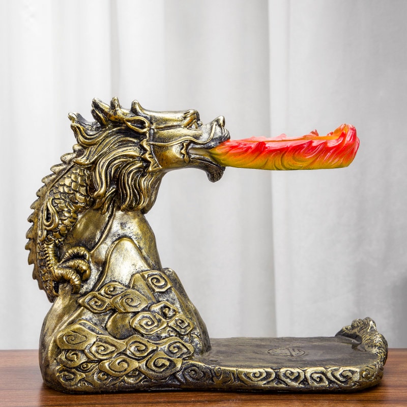 Oriental Dragon Creative Tea Set Infuser | Kinesisk vintage te -uppsättning | Tureen Tea Cups
