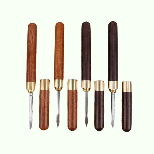 Sandalwood Tea Knife Needle Pick With Wood Handle - ACACUSS