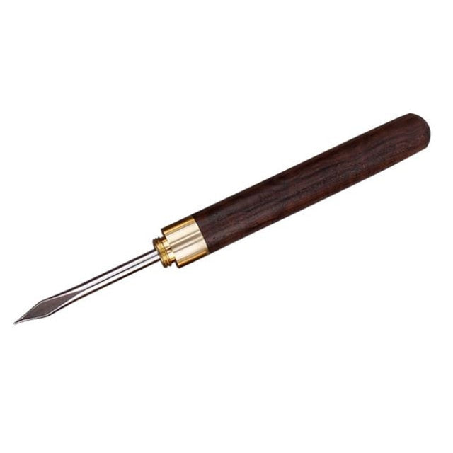 Sandalwood Tea Knife Needle Pick With Wood Handle - ACACUSS