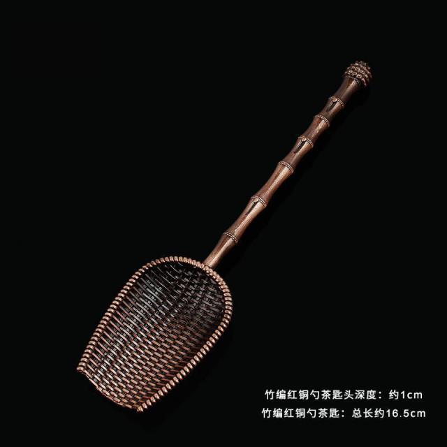 Gongfu Pure Copper Teaspoons