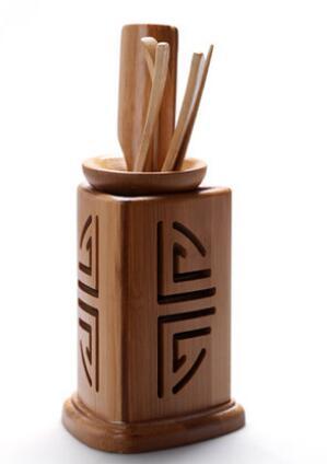 6ks/set ručně vyráběné čajové obřad Nastavit bambus
