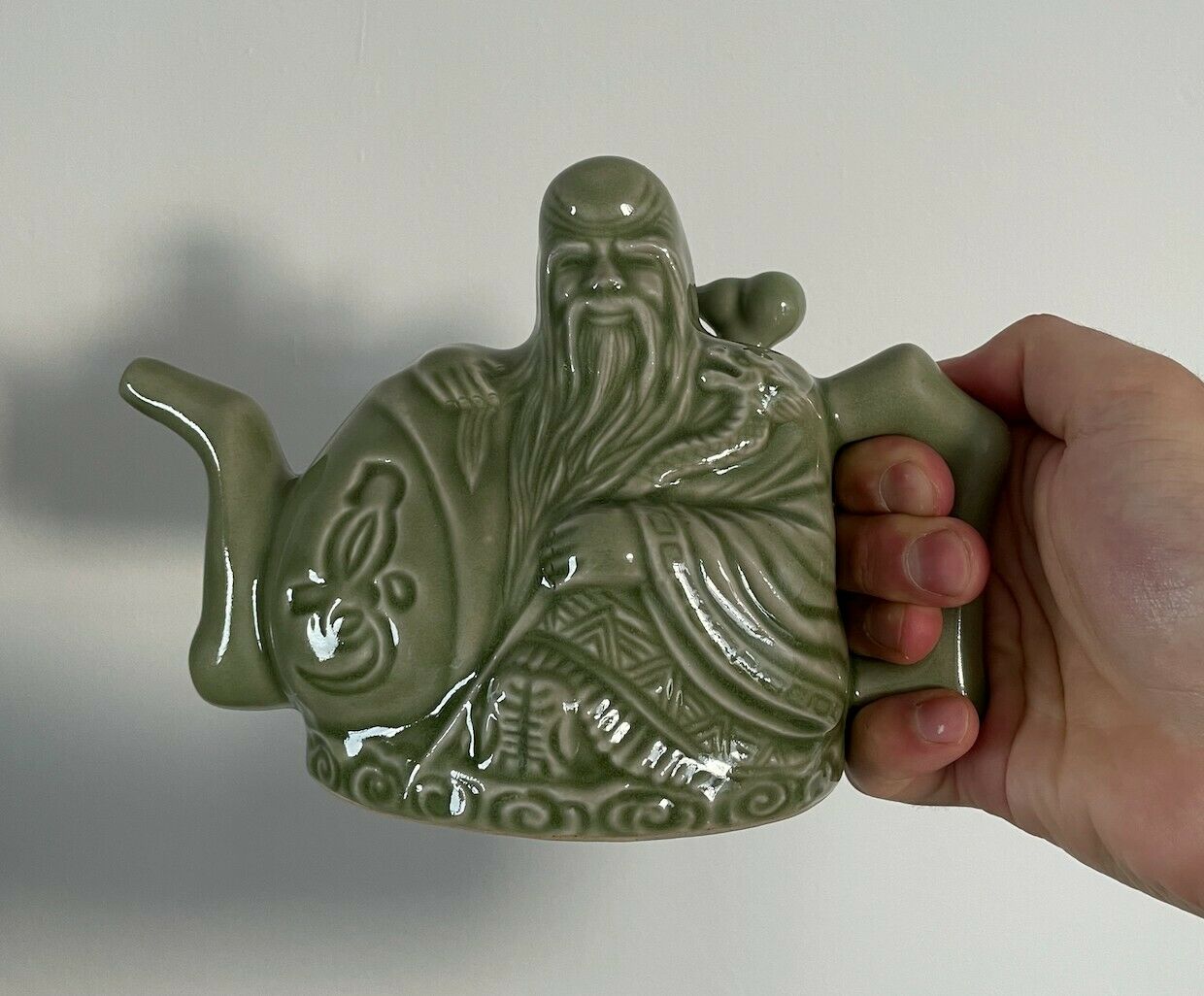 Acacuss Assassin's Teapot Cadogan Chinese Trick Poison Tea Pot