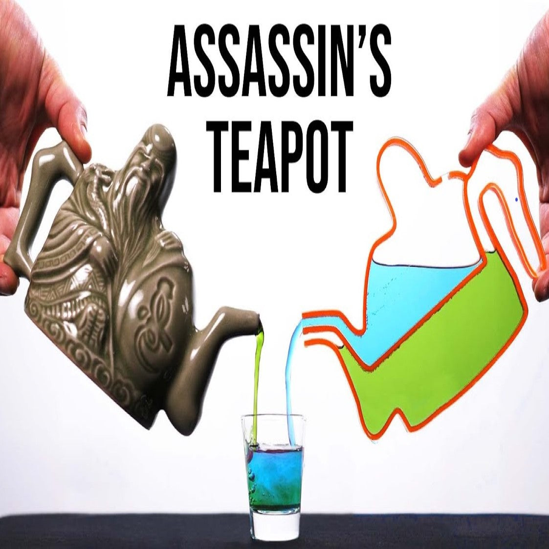 Ассасинский чайник китайский трюк